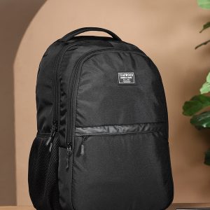 Teakwood Unisex Backpack with 15 inch Laptop Compartment & Water Resistance