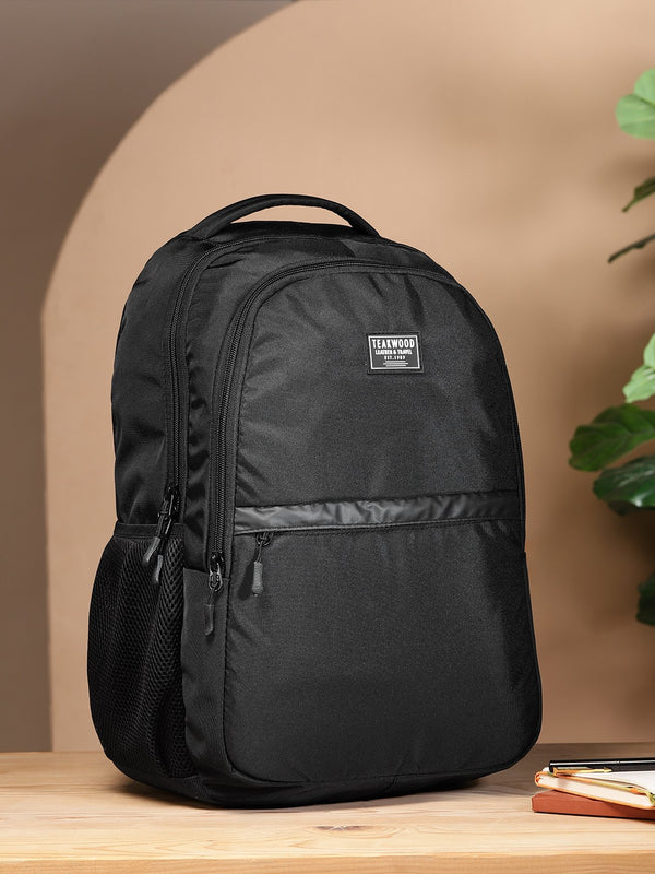 Teakwood Unisex Backpack with 15 inch Laptop Compartment & Water Resistance