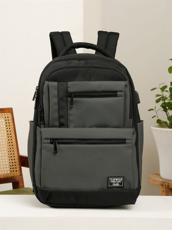 Teakwood Polyester Bagpack - Image 2