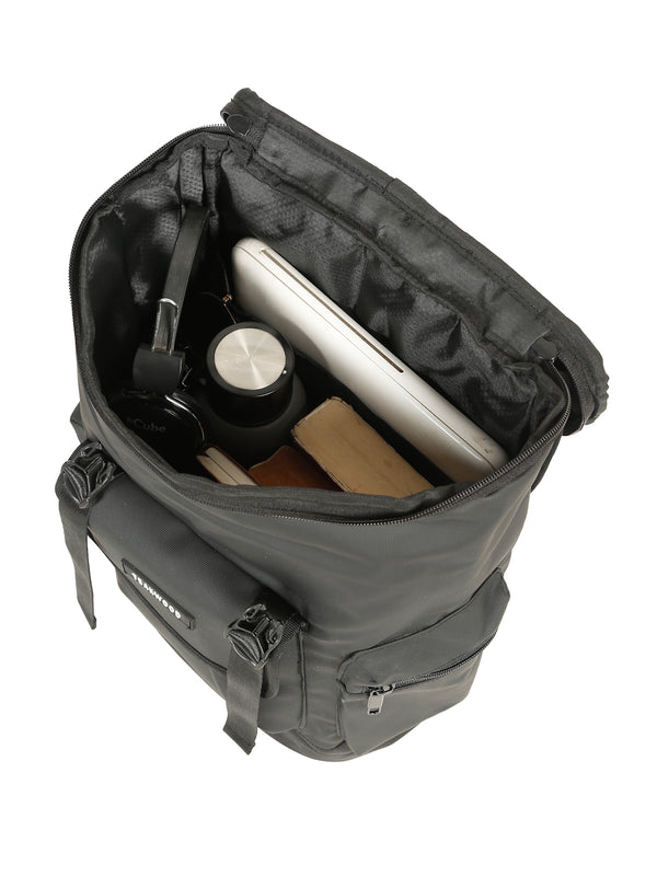 Unisex Solid Backpack with Laptop Size Up to 15 inch - Image 4