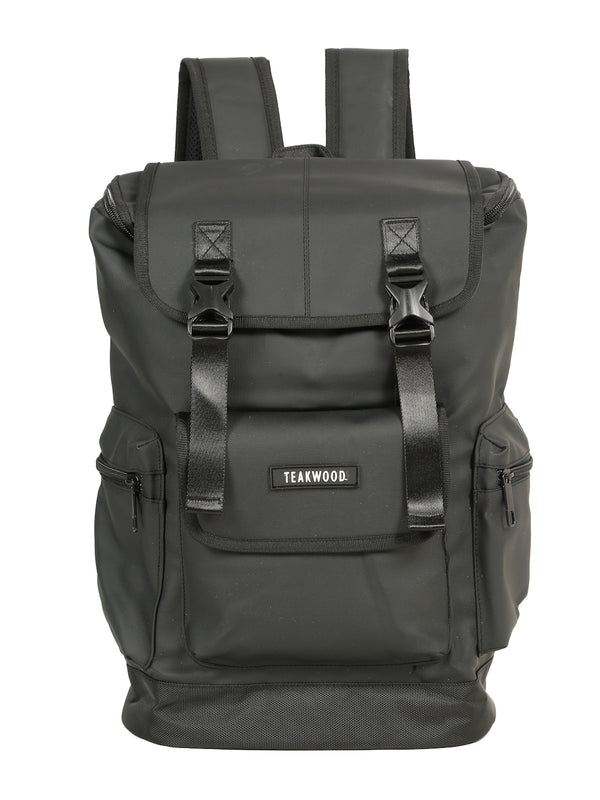 Unisex Solid Backpack with Laptop Size Up to 15 inch - Image 5