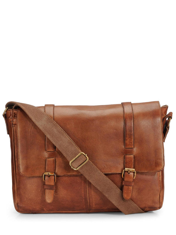 Teakwood Genuine Leather Unisex Bag