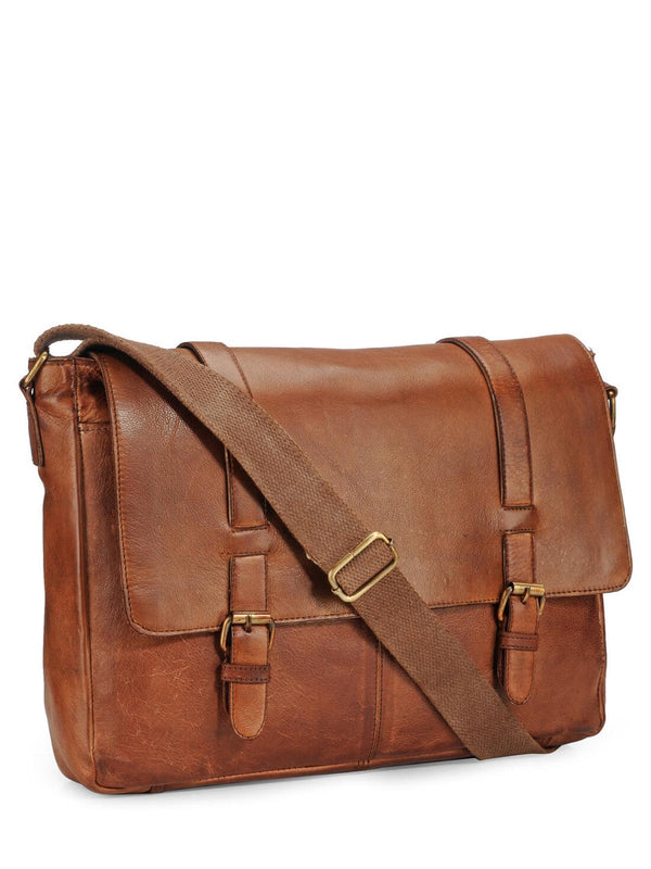 Teakwood Genuine Leather Unisex Bag - Image 3