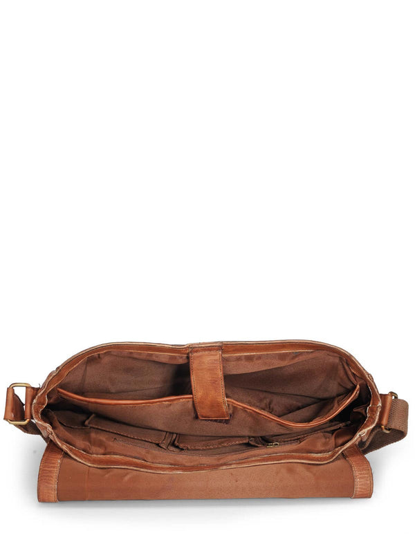 Teakwood Genuine Leather Unisex Bag - Image 4