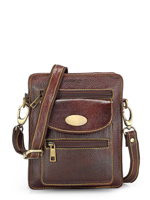 Teakwood Genuine Leather Unisex Bag