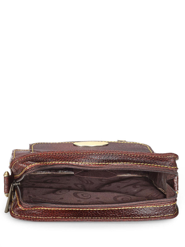 Teakwood Genuine Leather Unisex Bag - Image 4