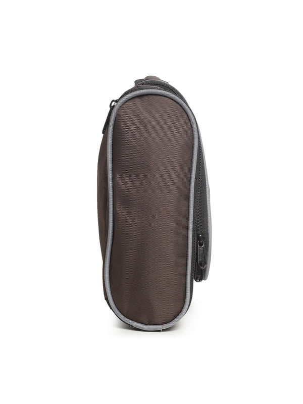 Teakwood Leathers Unisex Brown Solid Toiletry Kit - Image 5