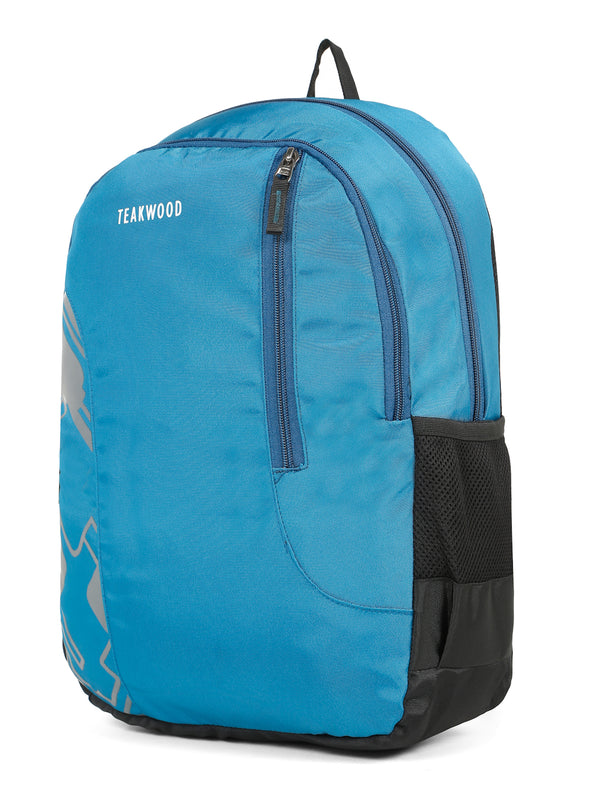 Teakwood Green Unisex Backpack with 15 inch Laptop Compartment & Water Resistance - Image 2