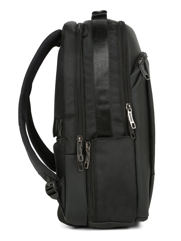 Teakwood Unisex Backpack with 15 inch Laptop Compartment & Water Resistance & USB Charging port - Image 3