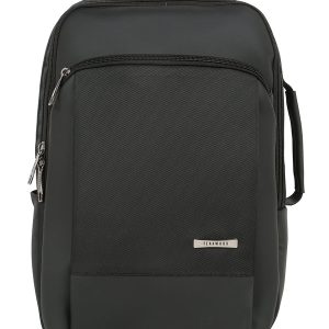 Teakwood Unisex Backpack with 15 inch Laptop Compartment & Water Resistance & USB Charging port