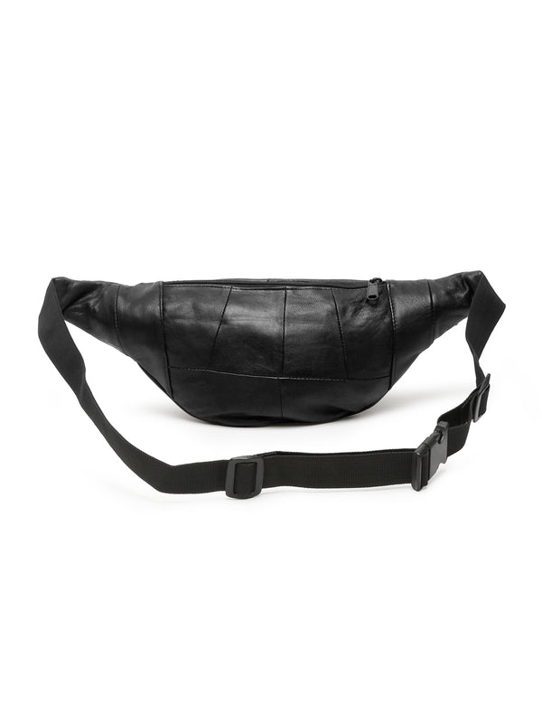 Teakwood Genuine Leather Black Waist Pouch - Image 4