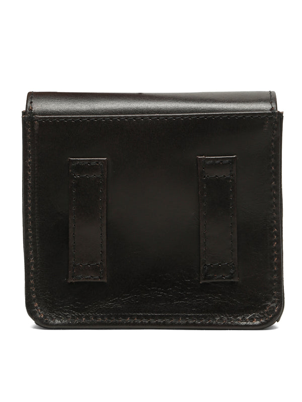 Brown leather waist bag - Image 3