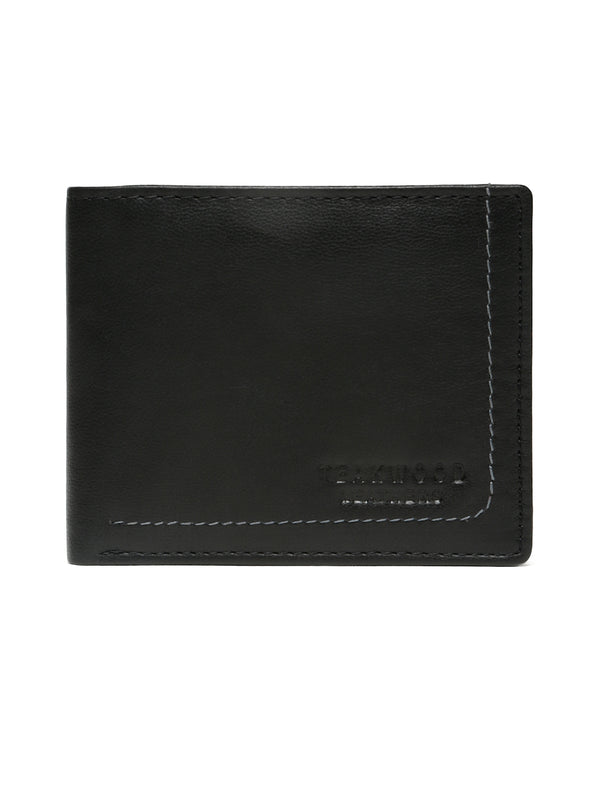 Men’s Sleek Matte Finish Bifold Brown Leather Wallet - Image 2