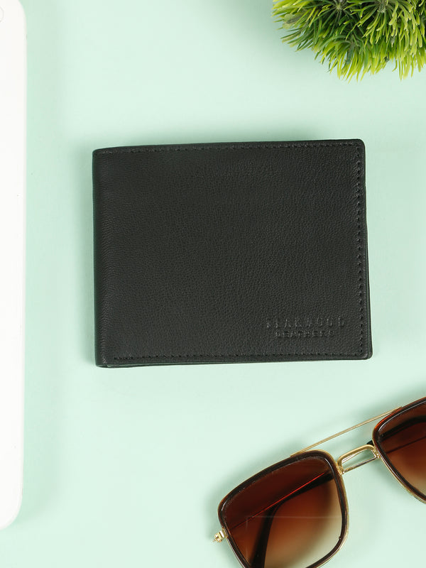 Men's Two-Fold Leather Wallet