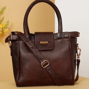 Women's Textured Leather Handheld Bag